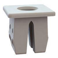 Essentra Components 60SGN01178 Screw Grommet Grommet Nut, .275x.275 Hole, .047-.180 Panel Thk