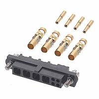 Harwin M80-4C10405F1-04-325-00-000 Power to the Board FEMALE CRIMP/SCREW 4 POWER+4 SIGNAL