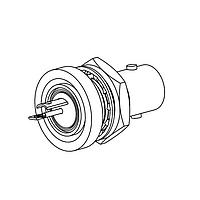 Amphenol RF 031-2677-1 Connectors BNC TRIAX SPEC P MNT (F)RECEPT