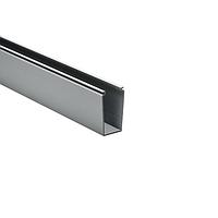 HellermannTyton 181-15300 Solid Wall Wiring Duct Solid Wall Wiring Duct, 1.5" x 3", Non-Adhesive, PVC, Gray, 120ft/Carton
