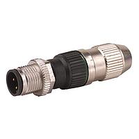 Murrelektronik 7000-12481-0000000 Connectors MOSA M12 MALE 0 FIELD-WIREABLE (IDC), 4-pol. 0.25...0.5mm