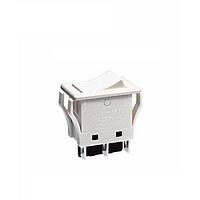 NKK Switches JWM22RBB Rocker Switches DPDT TV5 RATED WHITE CAP