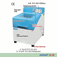 DaiHan DH.WIS01120 Incubator Shaking, Bench Top, 10~60℃ IS-20R, 120V(60Hz)