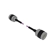 Samtec RF058-05SR3-05SR3-0100 RF Cable Assemblies 50 Ohm RF Cable Assembly, RG 58 Cable