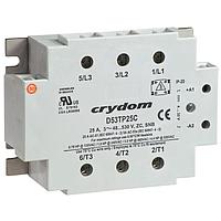 Sensata Technologies - Crydom C53TP25C Indicator IP20, 600VAC, 25A 3 Phase SSR, ZC