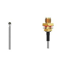 GCT (Global Connector Technology) CABLE 236 RF-050-A-2 RF Cable Assemblies HiroseU.FL2SMA STRJck frount Mt wO-Ring 50mm, Washer & nut 1.13mm cable