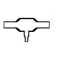 Raychem - TE Connectivity 322A123-25-0 Transition Boot, T-shaped HS-TRANSITION