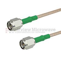 Fairview  FMC0202316LF SMA Male to SMA Male Cable RG-316 Coax and RoHS Compliant