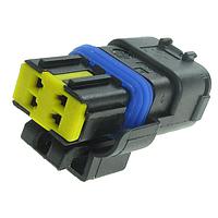 Aptiv SICFHPE04BK Housings 1.5MM 4W HOUSING BLACK