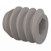 Essentra Components 010632T015 Set Screw Set Screw, Socket Head, #6-32 Thread, 5/32 Lg