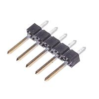 Amphenol FCI 68000-105HALF Pin Strip BERGSTIK SR VT HDR 1*5 TR