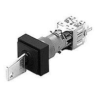 EAO 932F.401-00 Keylock Switches Keylock switch 2 positions rest(a)-momentary 2NC+2NO ST/PT 55 IP40