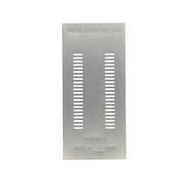 Chip Quik PA0238-S Sockets & Adapters SOIC-44 Stainless Steel Stencil