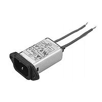 Delta Electronics, Inc. 03KEEW3EAM AC Power Entry Modules IEC Connector Filter, Single, 250VAC, 3A, Screw, N/A-Wire, Medical