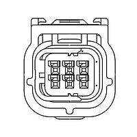 JST Automotive MWTRB-06-1A-R Connectors Female MTW Connector