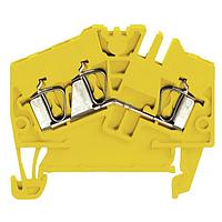 Weidmuller 1946240000 DIN Rail Terminal Blocks ZDU 2.5-2/3AN GE