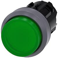 SIEMENS A6X30140450 Raised Button ILLUMINATED PUSHBUTTON. GREEN