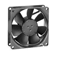 ebm-papst 8412NGMI Axial Fan Tubeaxial Fan, 80x80x25mm, 12VDC, 34.1CFM, 2W, 26dBA, 2600RPM