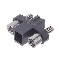 Amphenol Socapex MHDAS2M004GE01 Connectors Micro HDAS 4 male crimp contacts AWG 28/304 position pin 1.27 mm 2 row straight