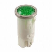 VCC 1033QD5 Neon Panel Mount Indicators GREEN DIFFUSED 1/2" MOUNTING HOLE