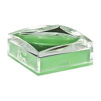 NKK Switches AT3074JF Flat CAP SCULPTURED UB2 CLEAR/GREEN