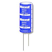 Maxwell Technologies BCAP0050 P300 X11 Cylindrical 3V 50F wire lead