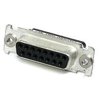 Cinch DAUY15ST Receptacle DSUB 15 F CRIMP D FLOA F0 ZI