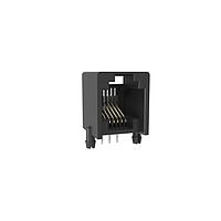 Amphenol Commercial Products RJE291660014G Connectors SP 6P6C R/A unshield Tab up w/o LED