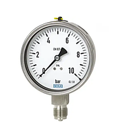 WIKA 232.50 Bourdon Tube Pressure Gauges (0 ~10 bar, 63mm, G3/4'')