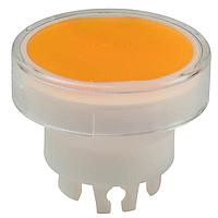 NKK Switches AT3005JD Cap, Rectangular RND CLR LNS/AMB DIFF FOR YB W/ AMBER LED