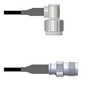Amphenol Custom Cable Q-2E04L000D072i RF Cable Assemblies N-RP/TNC-SJ LMR19 72I