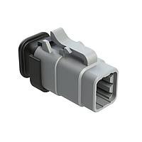 Amphenol SINE Systems ATM06-6S-SR01GY 6-Way 6 Pin Plug w/Strn Rlf