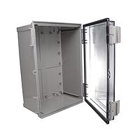 Bud Industries PTR-28489-C Electrical Enclosures PTR series - NEMA 4x abs indoor - clear cover (9.8X13.8X6.3)