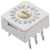 CTS Electronic Components 221ADA16 Rotary Switches 16 Pos. Thru Hole Flush Arrow Slotted