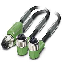 PHOENIX CONTACT 1405424 Sensor Cables / Actuator Cables SAC-3P-MY/2X0,4- PUR/FR D-LNT