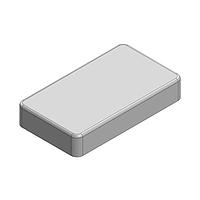 Masach Tech MS638-10S-NS EMI/RFI Shield, One-Piece 63.8 x 36.3 x 11mm One-piece Drawn-Seamless RF Shield/EMI Shield (Nickel-Silver)
