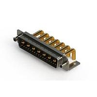 EDAC 629-24W7250-4N6 Mixed Contact D-Sub Connectors Right-angle Power Combo D-Sub Connector