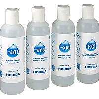 HORIBA 501-S NIST pH Buffer Solution Kit (250 mL; 4.01/6.86/9.18/KCl 3.33M)