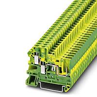 PHOENIX CONTACT 3060283 Ground Terminal Block UT 4-TWIN 1P-PE