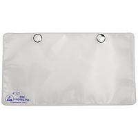 Protektive Pak 47522 ESD Control Products CARD HOLDER, DISSIPATIVE, WITH SNAPS, 4''x7'' INSERT, 25PK