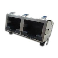 Amphenol Commercial Products RJSBE538GC2 Modular Connectors / Ethernet Connectors RJ45 RA Shielded W/ LEDs