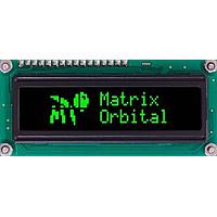Matrix Orbital OK162-12-USB-OG-E OLED Displays OLED 16 X 2 GREEN EXTENDED TEMP USB