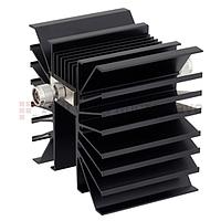 Fairview  SA3NMM300W-40 40 dB Fixed Attenuator N Male To N Male Directional Up To 3 GHz Rated To 300 Watts With Black Aluminum Heatsink Body