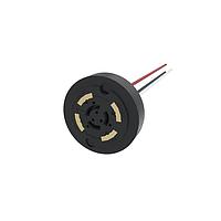 Amphenol Commercial Products FLA016230 Receptacle FLA Receptacle NEMA ANSI C136.41, 3 Power, No Signal, 16AWG, 150C