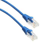 Amphenol Cables on Demand MP-64RJ4528GB-007 Cat 6 UTP SLIM CAT6 28AWG BLUE 7FT