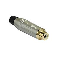 Amphenol Audio ACJR-SBK Cable Mount Diecast SH GLD PLTD CONT COLRD GROM