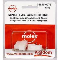 Molex 76650-0078 Connector Kits MiniFit Jr Conn Kit Plug and Rect 10Ckt
