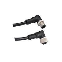 Amphenol LTW MSBP05MR-SBPFR-SB004 Sensor Cables / Actuator Cables M12 Circular Metric Connector, B Code, Plastic, 4A, 05 pins, Male Connector, Male Contact, Right Angle-to-Right Angle, Screw Thread, Overmolded Double Ended, Length 4000mm, IP68 / IP69K