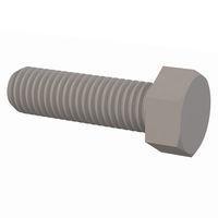 Essentra Components 50M120175J040 Machine Screw Hex Unslotted Bolt, M12 X 1.75 Thread, 40MM Lg