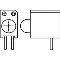 Dialight 551-0409F LED Circuit Board Indicators HI EFF RED DIFFUSED